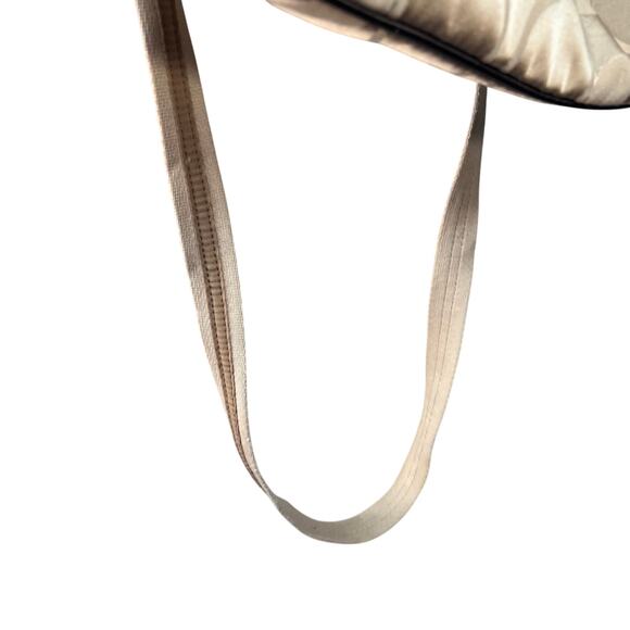 Coach Poppy beautiful tan and Cream gold crossbody shoulder bag - Picture 5 of 12